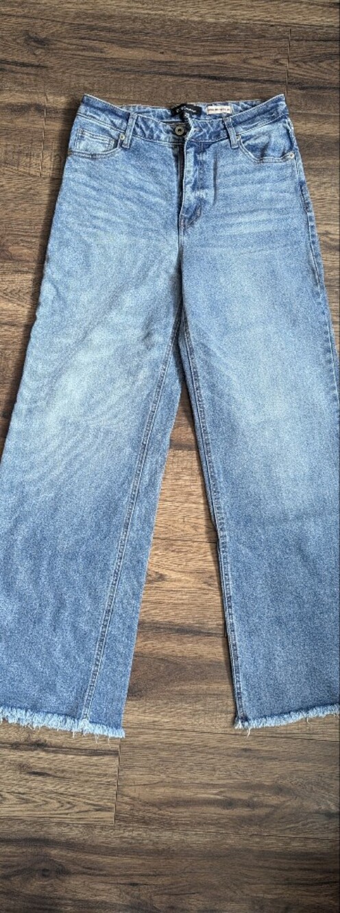 BCBGeneration High Rise Wide Leg Jeans